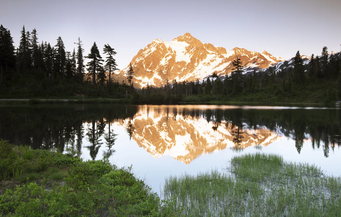Фото обои USA, Washington State, Mount Baker National Forest
