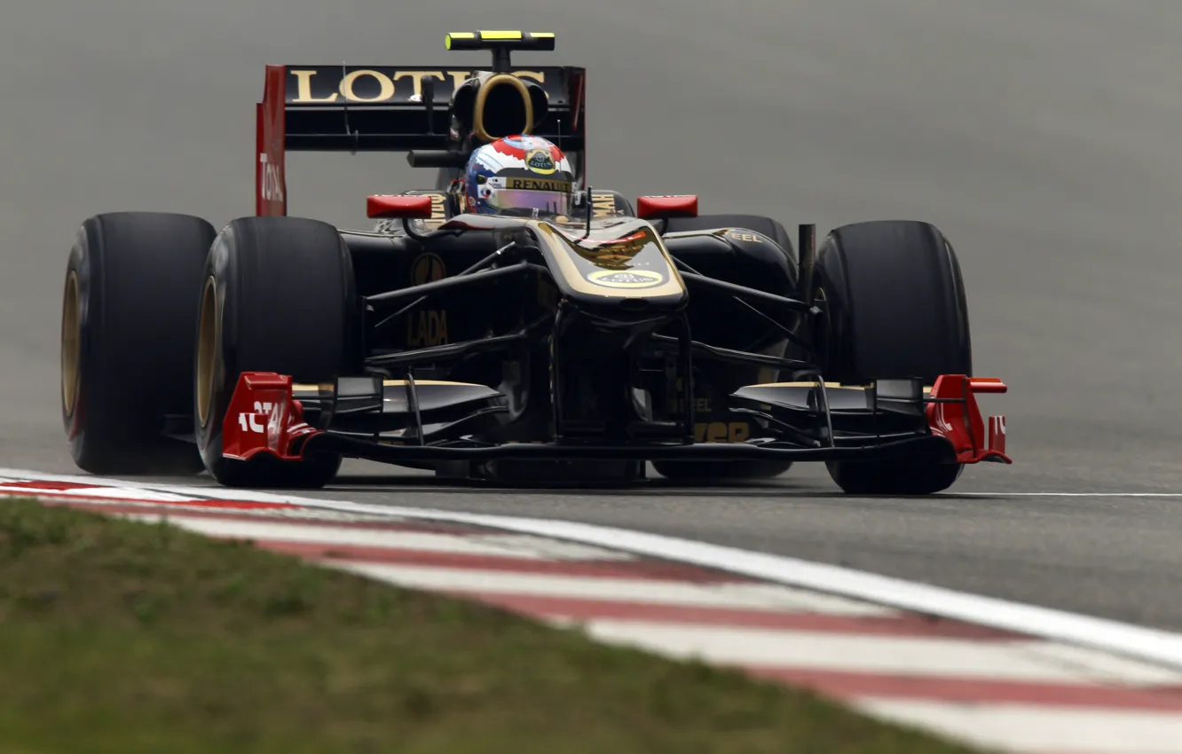 Фото обои 2011, lotus, рено, reno, виталий петров, vitaly, petrov