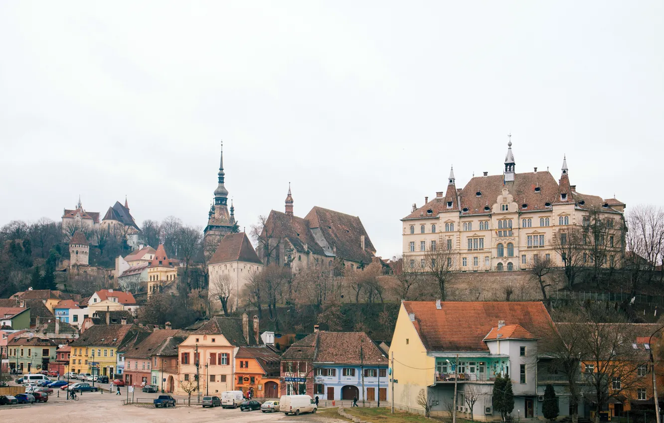 Фото обои Румыния, Transylvania, Sighisoara