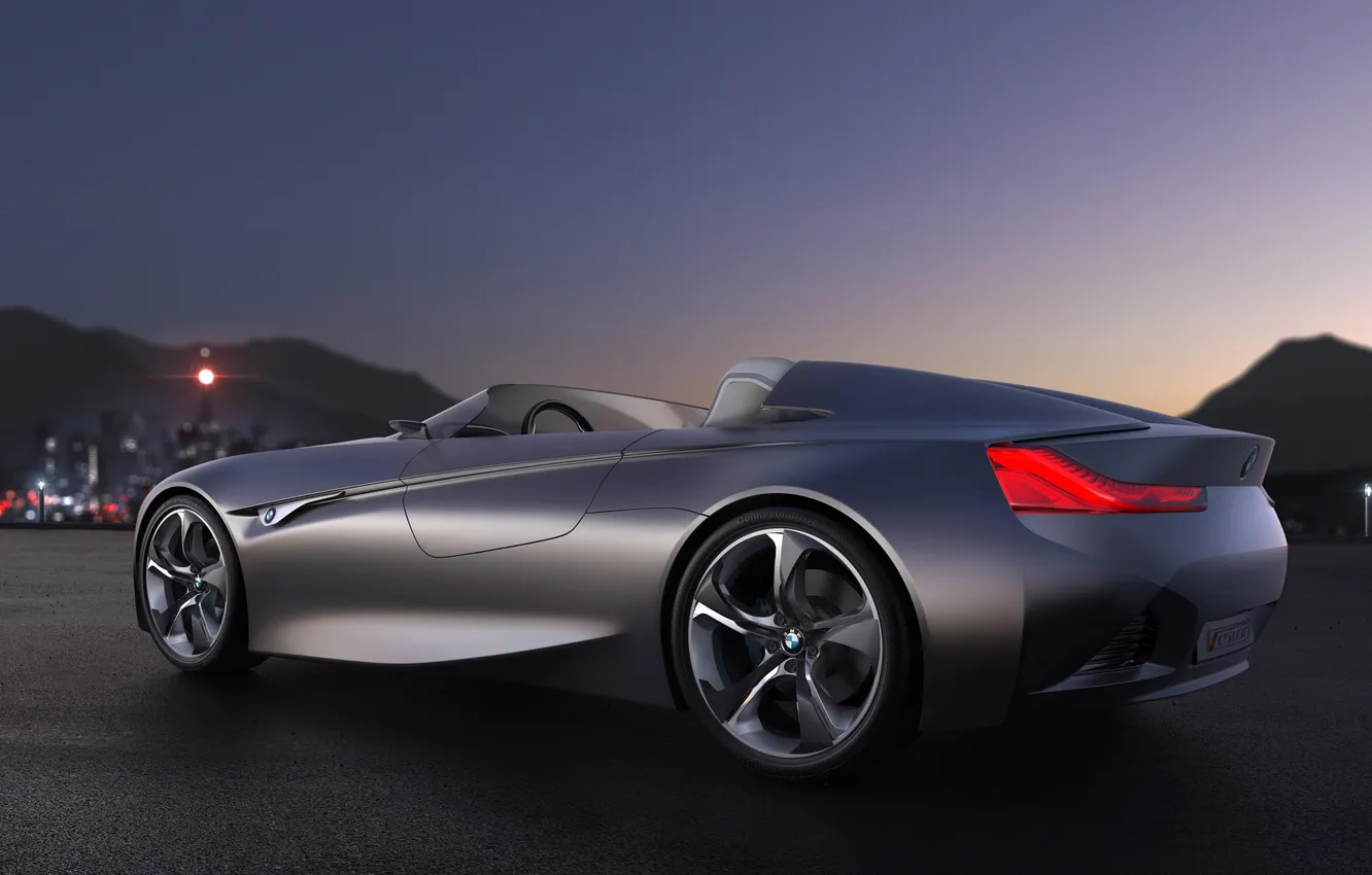 Фото обои машина, Concept, BMW, концепт, Vision, ConnectedDrive