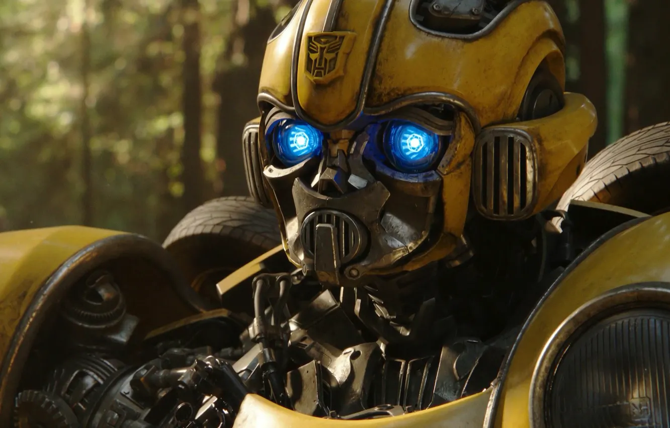 Фото обои фантастика, робот, трансформер, кадр, Бамблби, Bumblebee
