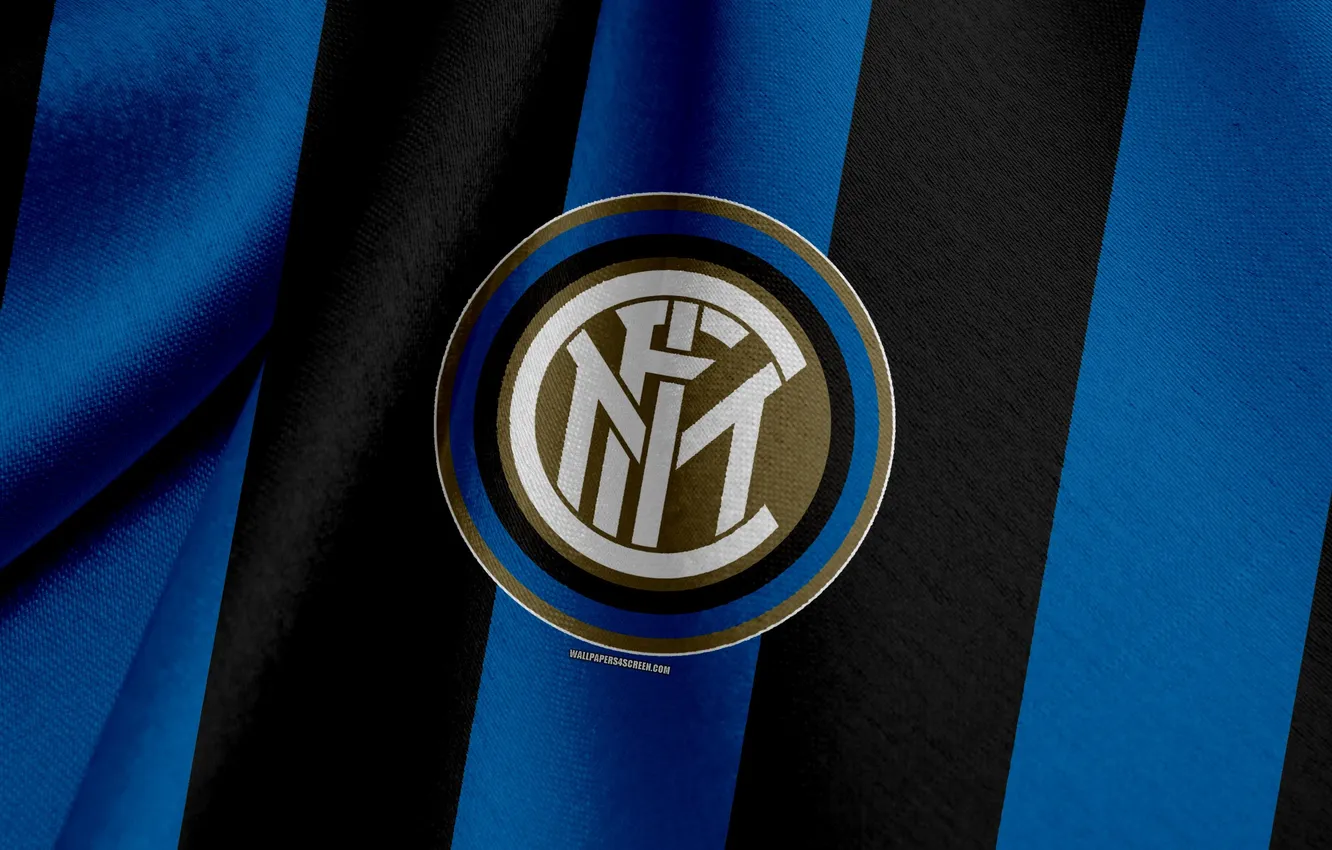 Фото обои Logo, Inter, Football, Soccer, Internazionale, Inter Milan, Emblem, Crest