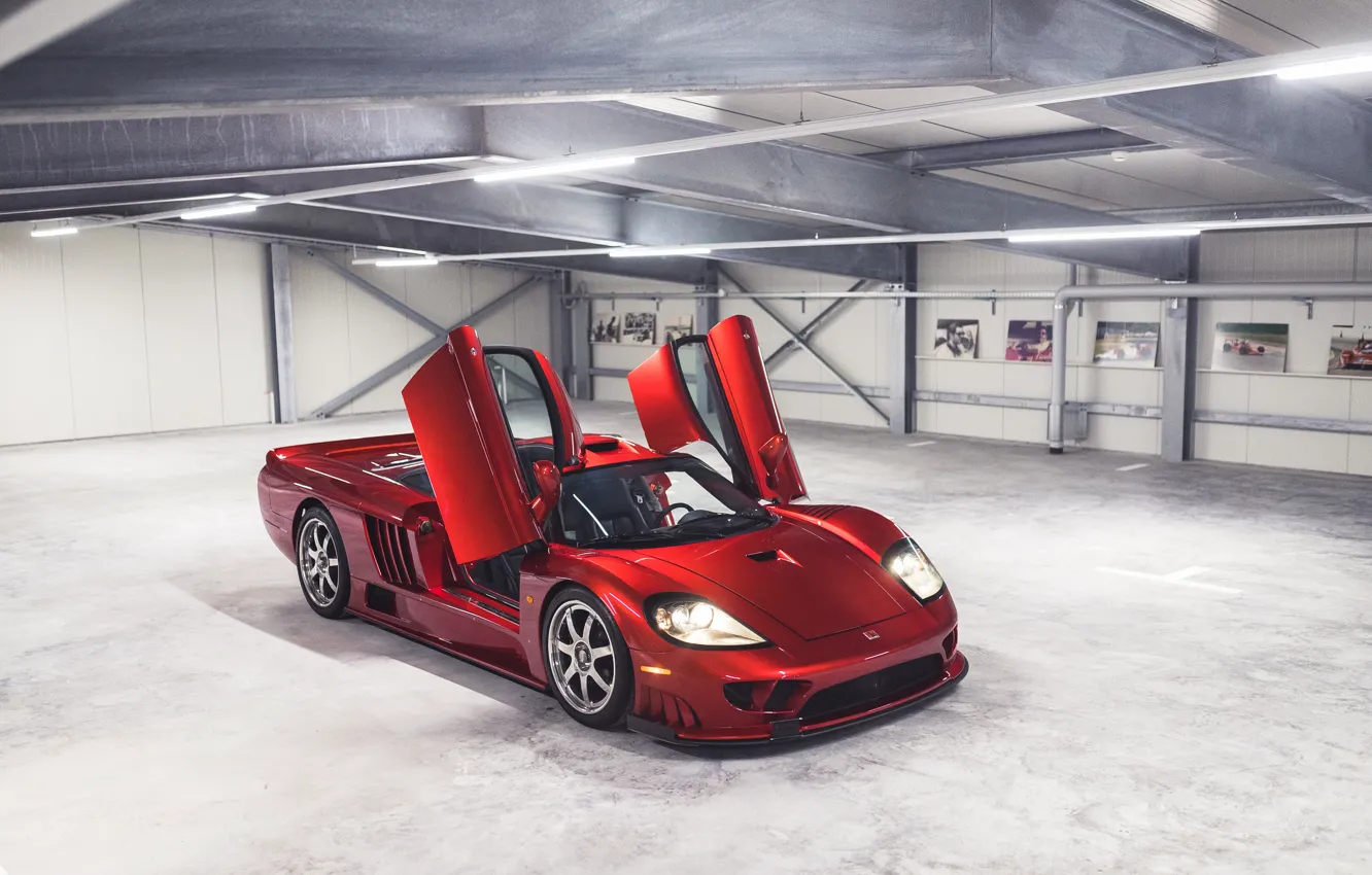 Фото обои Saleen, supercar, butterfly doors, S7, Saleen S7 Twin Turbo