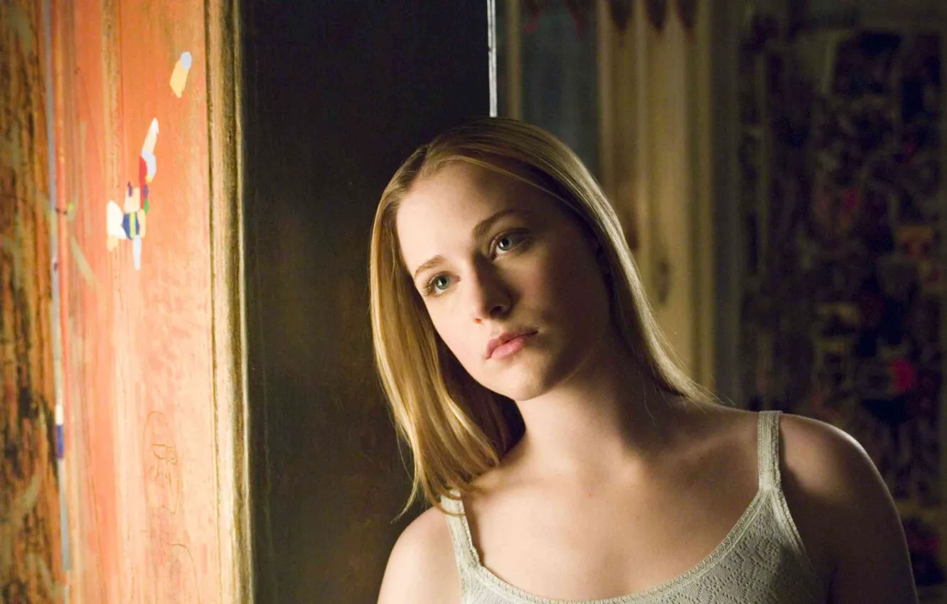 Фото обои Блондинка, Актриса, Красавица, Милая, Evan Rachel Wood, Эван Рэйчел Вуд, Actrice