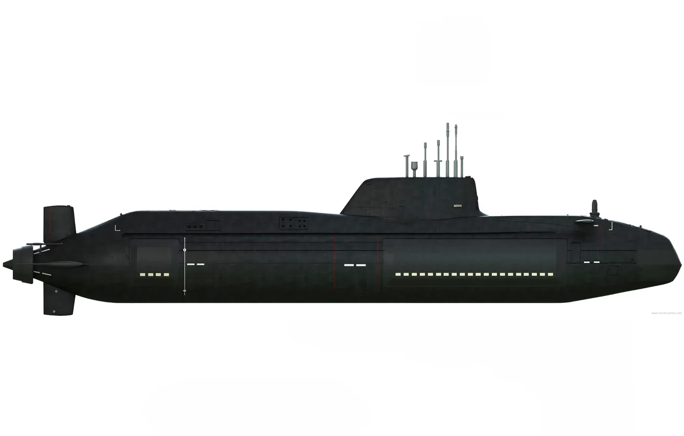 Фото обои лодка, подводная, атомная, HMS Astute
