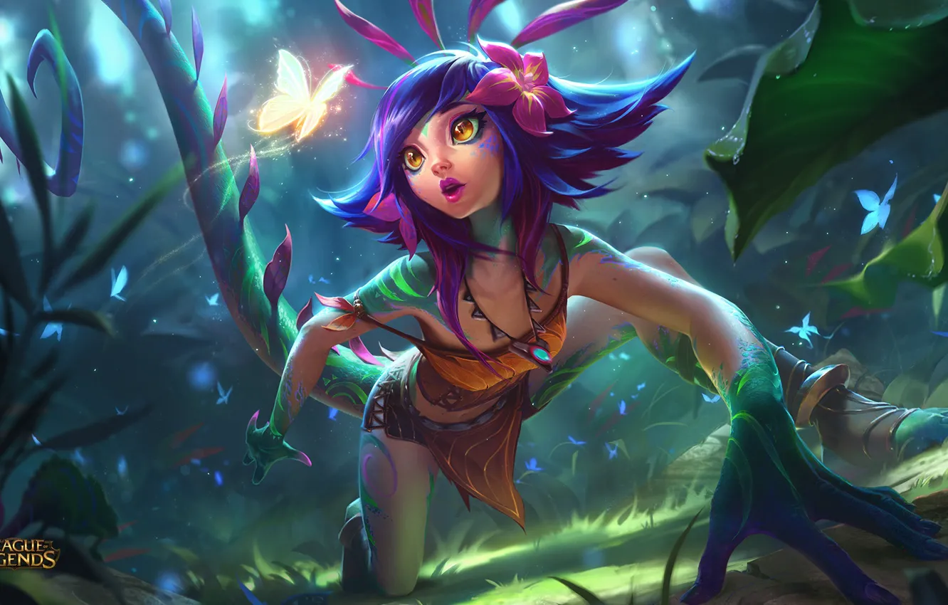Фото обои фея, League of Legends, Лига Легенд