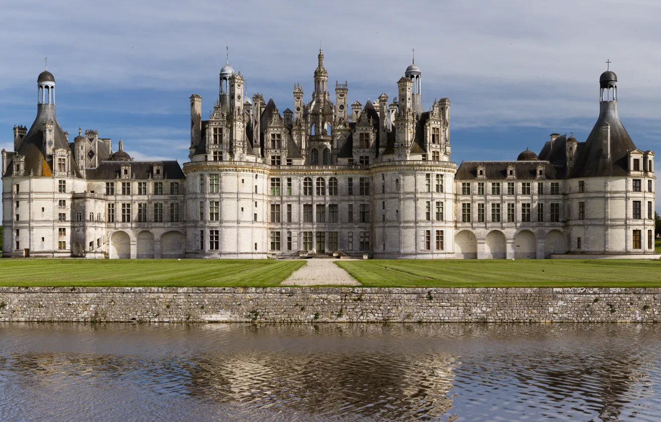 Фото обои France, castle, Loire, François the 1st, Chambord