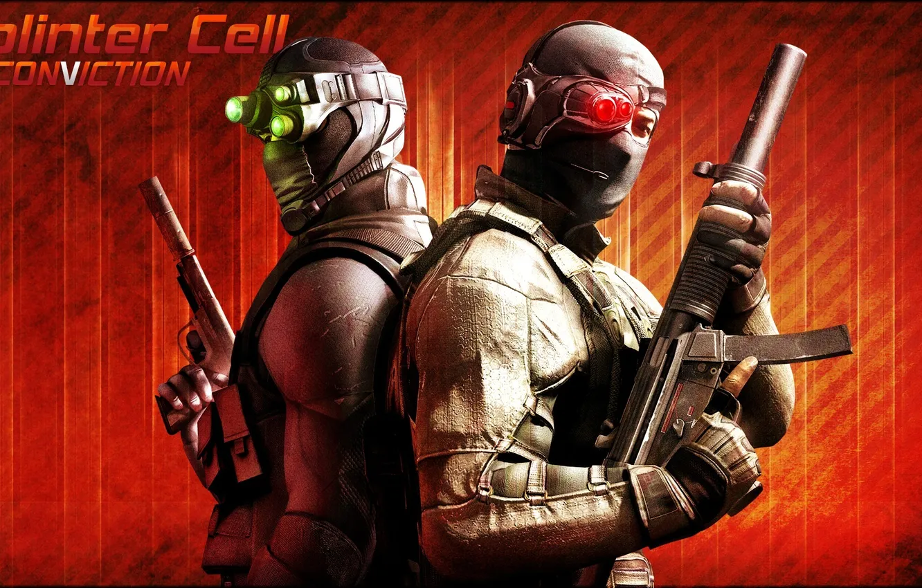 Фото обои фон, Сокол, костюмы, Splinter Cell, Archer, Kestrel, Арчер, организации