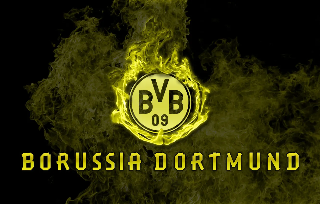 Фото обои wallpaper, sport, logo, football, Borussia Dortmund
