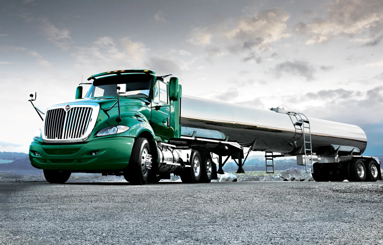 Фото обои грузовик, trucks, тягач, international, tanker