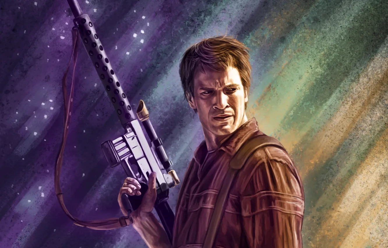 Фото обои сериал, Nathan Fillion, Firefly, captain reynolds, Malcolm Reynolds