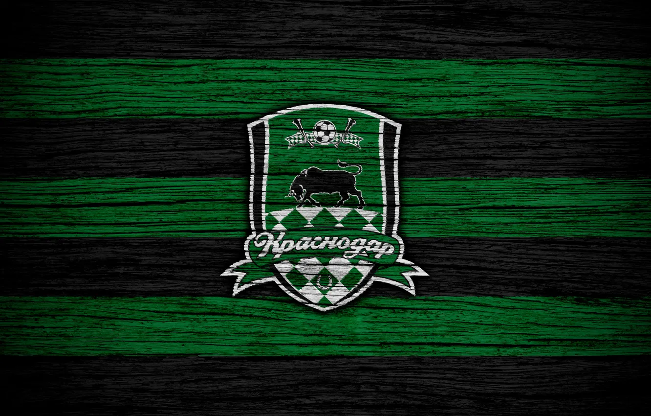 Фото обои Logo, Football, Russian, Krasnodar, FC Krasnodar