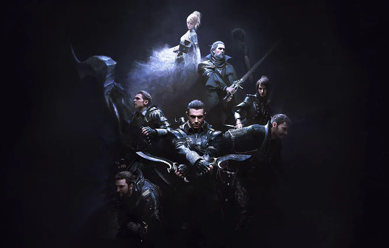 Фото обои Final Fantasy, Final Fantasy XV, Noctis, Lunafreya Nox Fleuret, Kingsglaive Final Fantasy XV