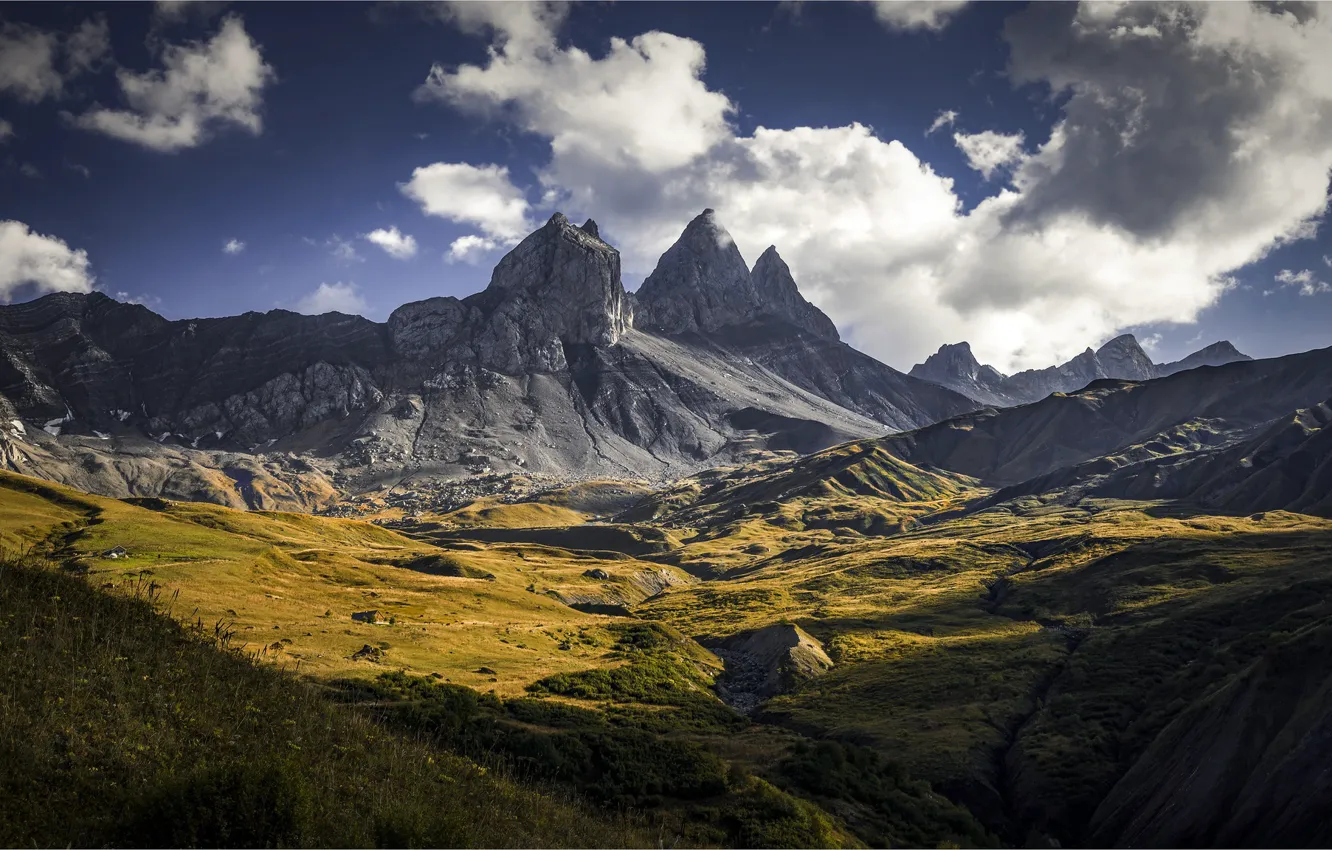 Фото обои горы, Италия, Верхние Альпы