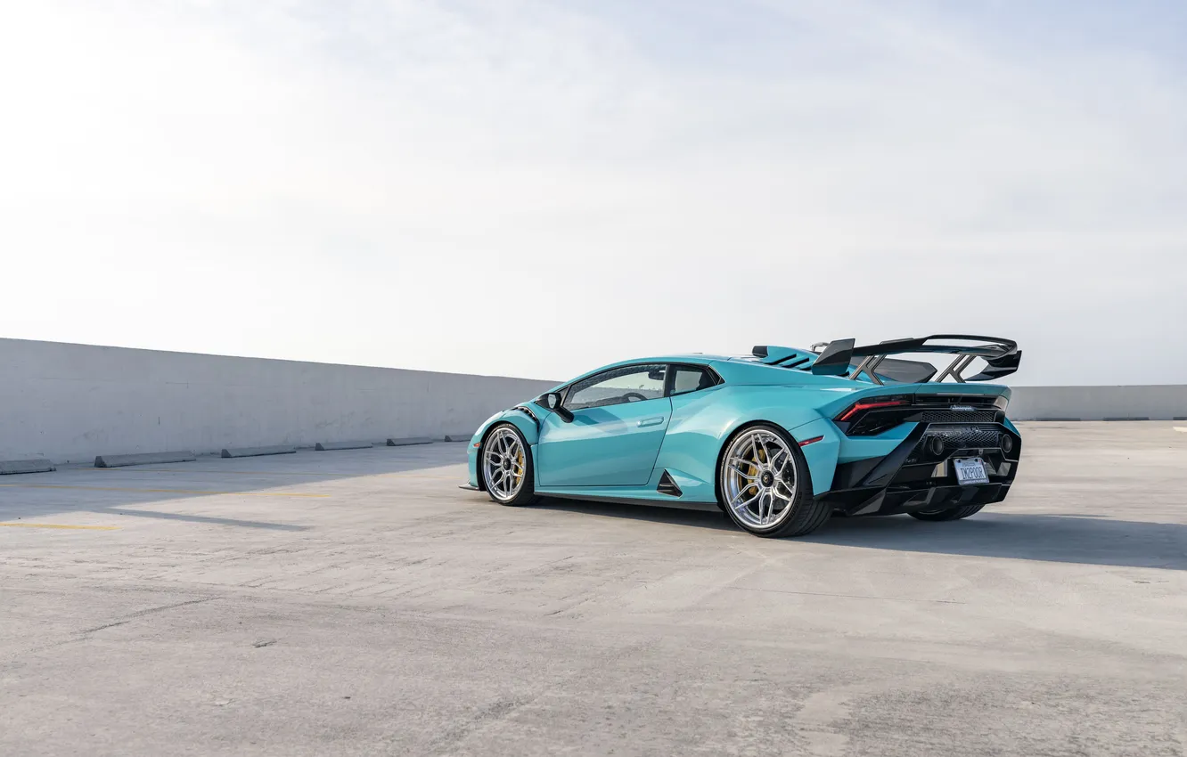 Фото обои car, Lamborghini, wallpaper, supercar, Huracan, STO