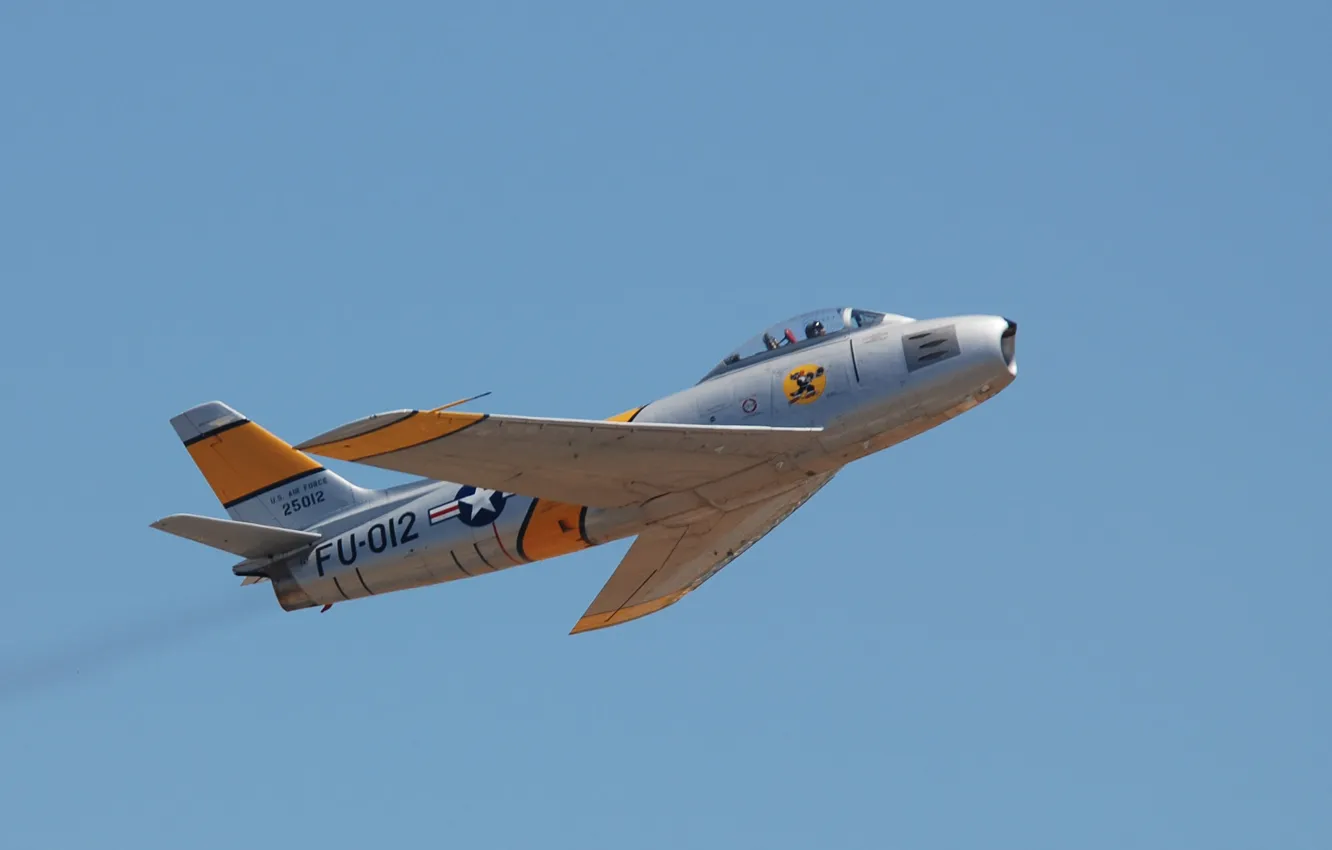 Фото обои airplane, aviation, North American F-86 Sabre