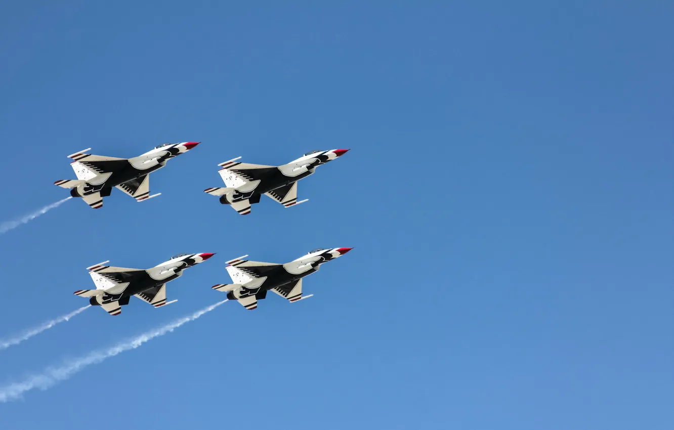 Фото обои самолёты, Thunderbirds, Air Fest