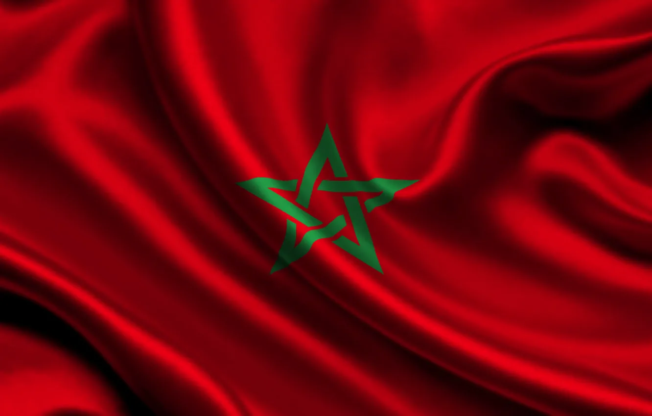 Фото обои флаг, marocco, Марокко