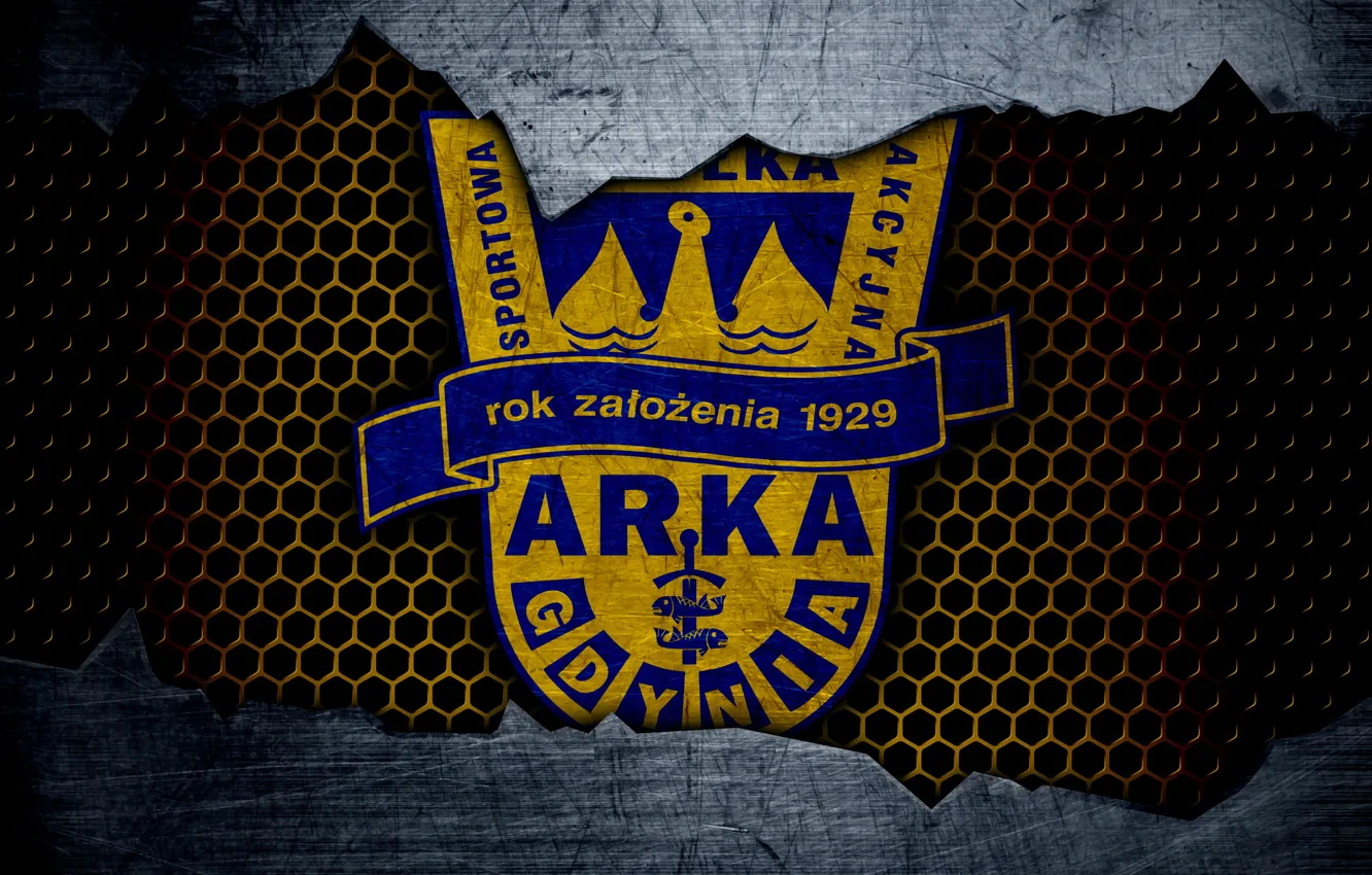 Фото обои wallpaper, sport, logo, football, Arka Gdynia