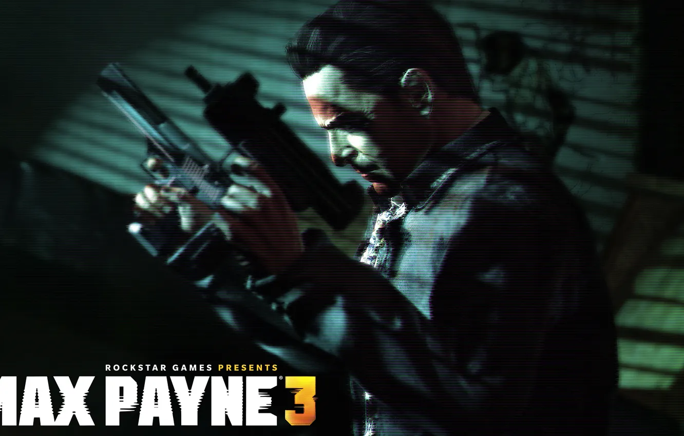 Фото обои пистолеты, игра, Max Payne 3, Rockstar Games