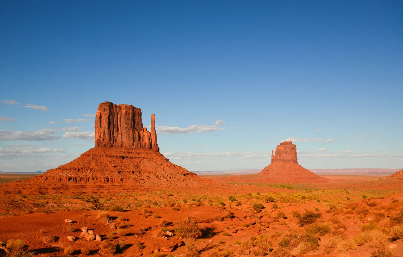 Фото обои United States, Arizona, Utah, monument valley