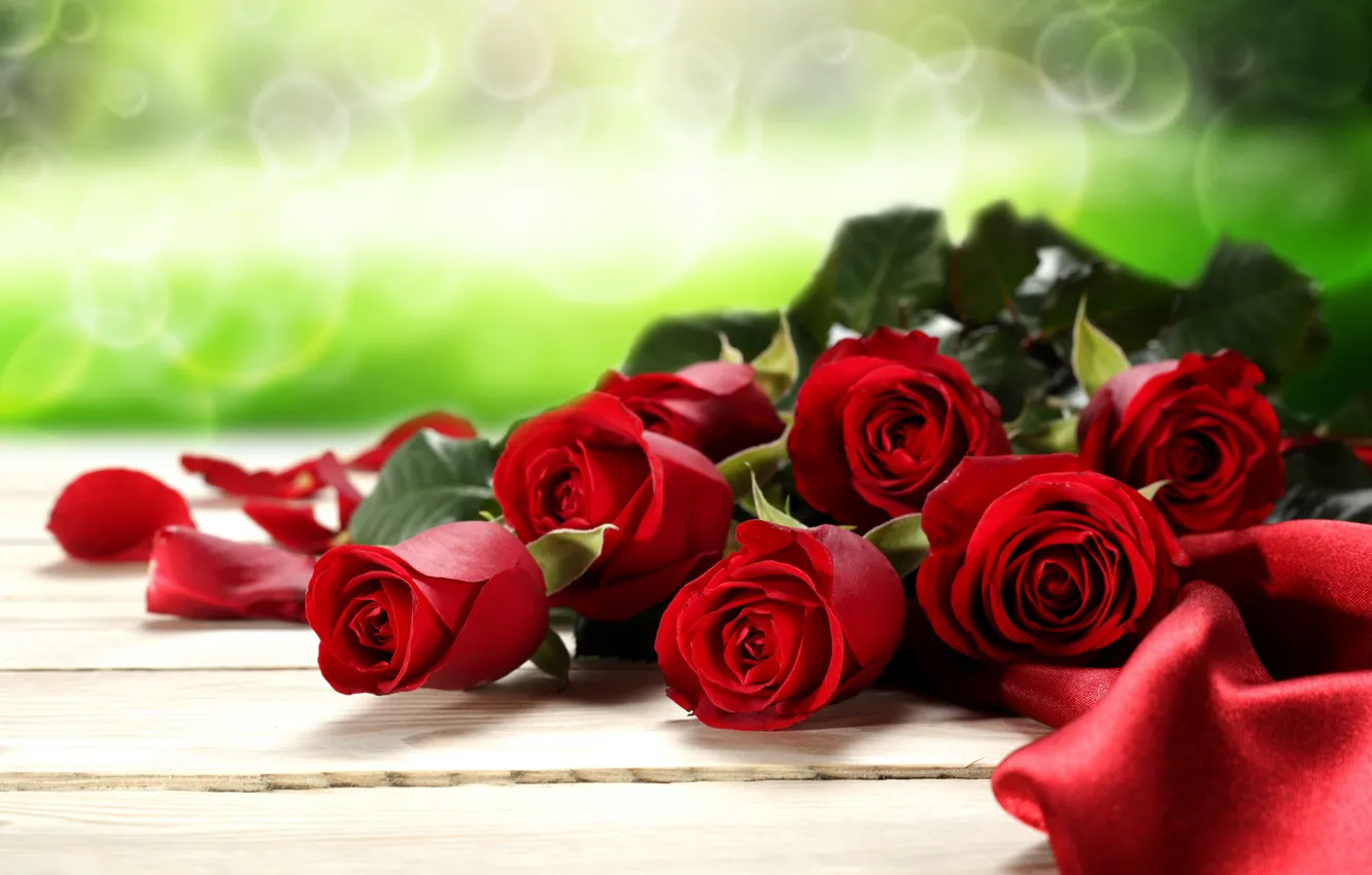 Фото обои любовь, цветы, розы, valentine's day