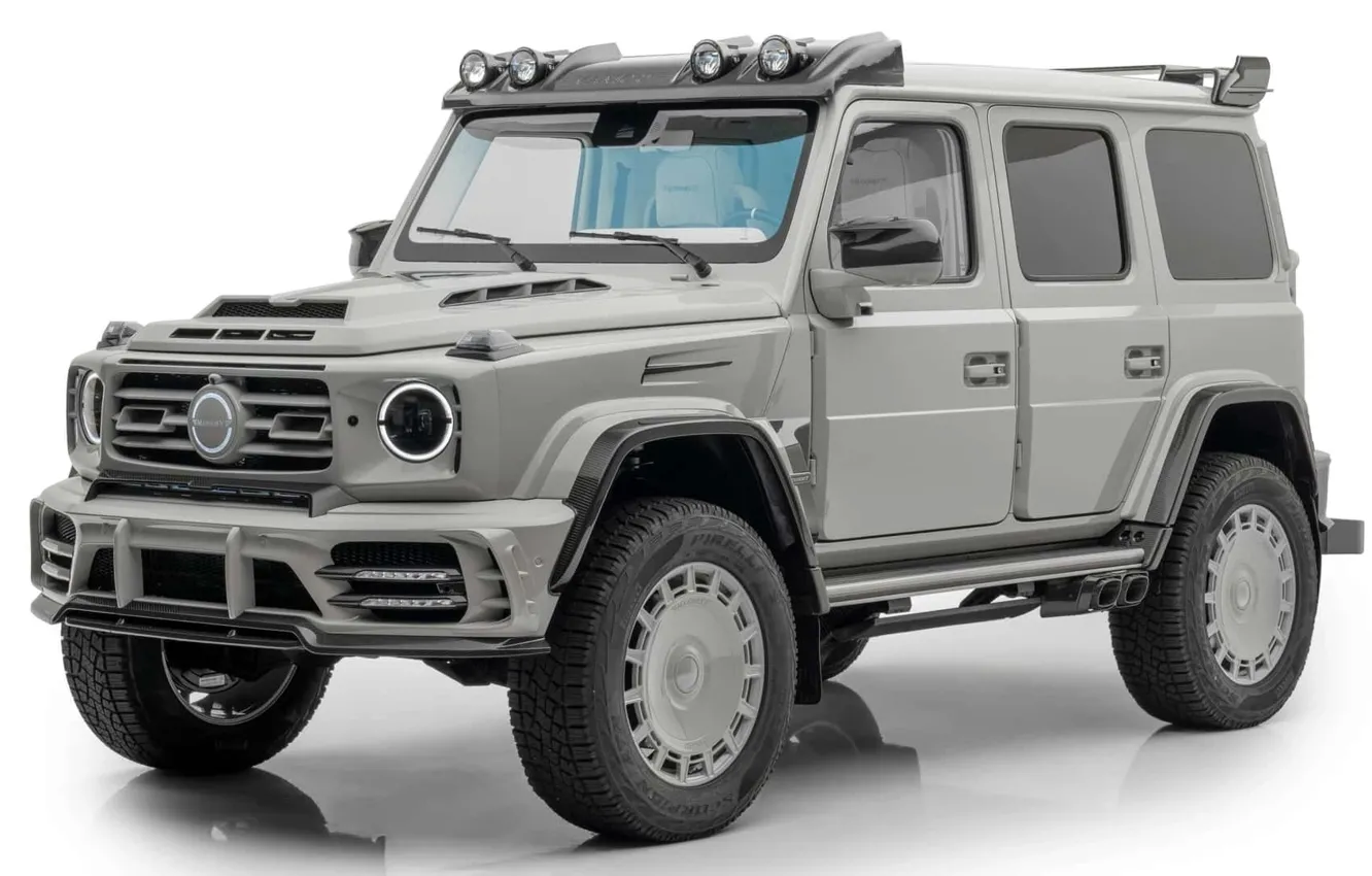 Фото обои Mercedes-Benz, AMG, 4x4, Mansory, экстерьер, G63, Gronos, 2023