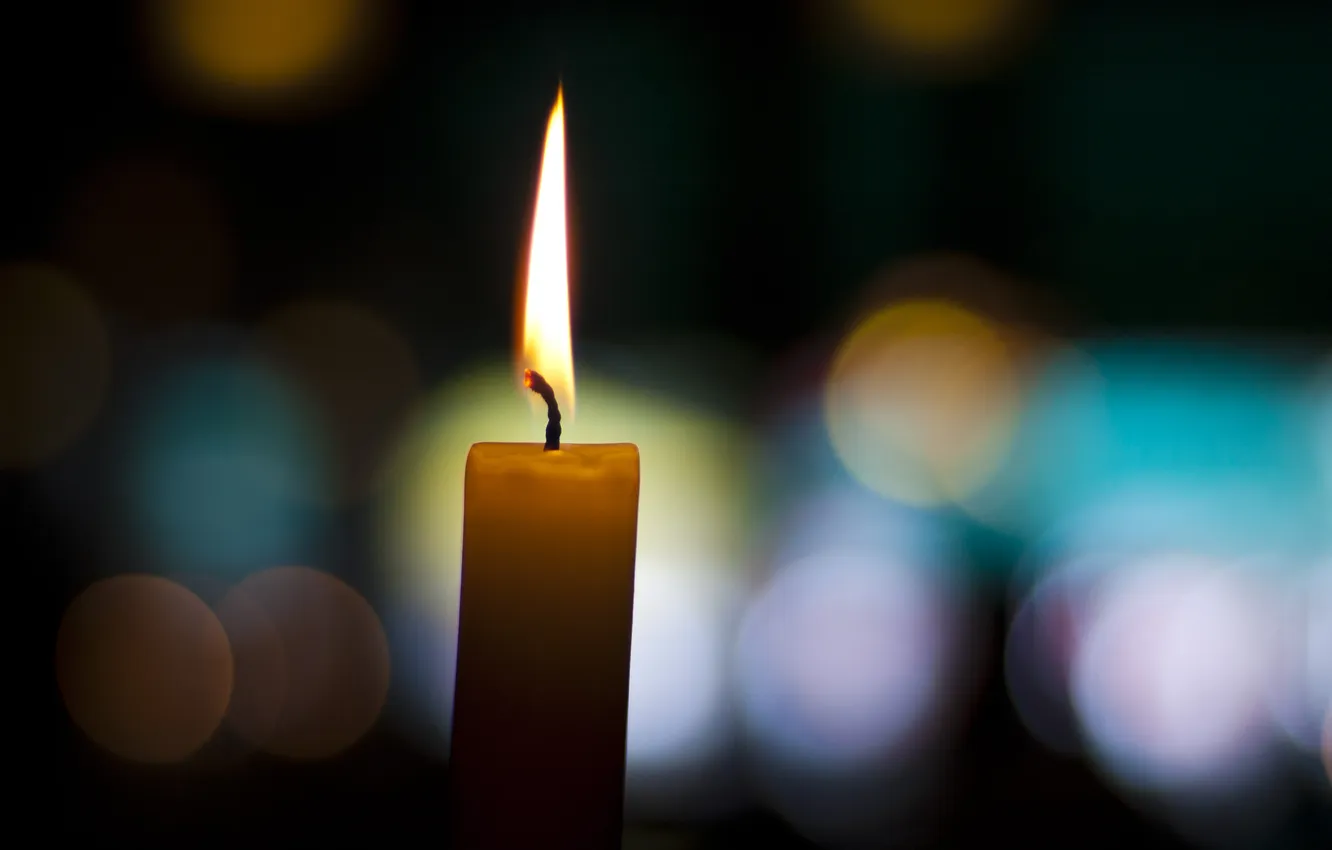 Фото обои свеча, фитиль, свечка, candle