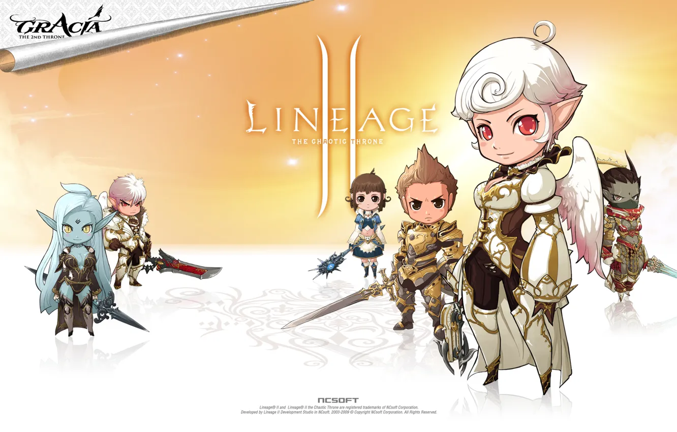 Фото обои линейка, ла2, линейдж, Lineage2