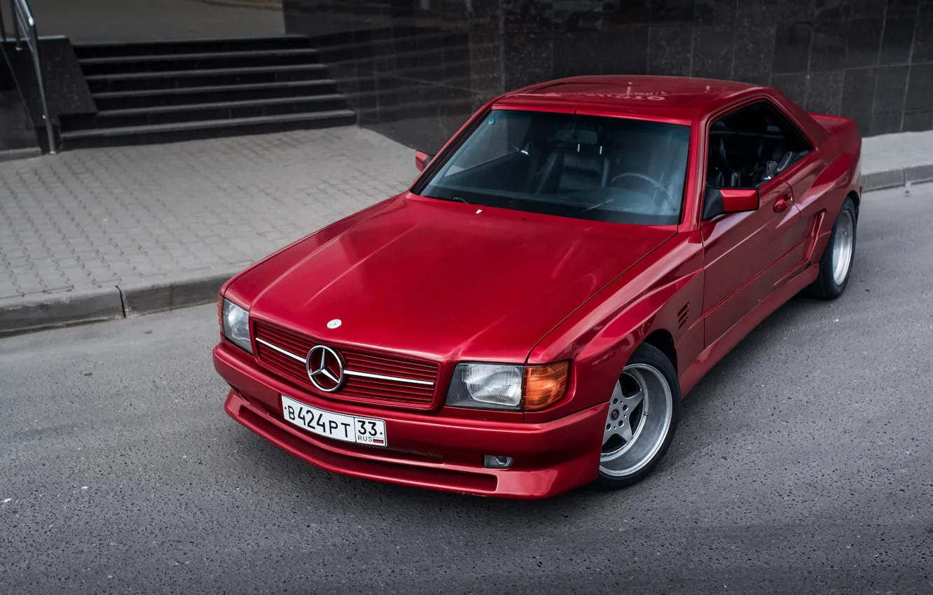 Фото обои mercedes-bens, c126, 500sec, koenig specials