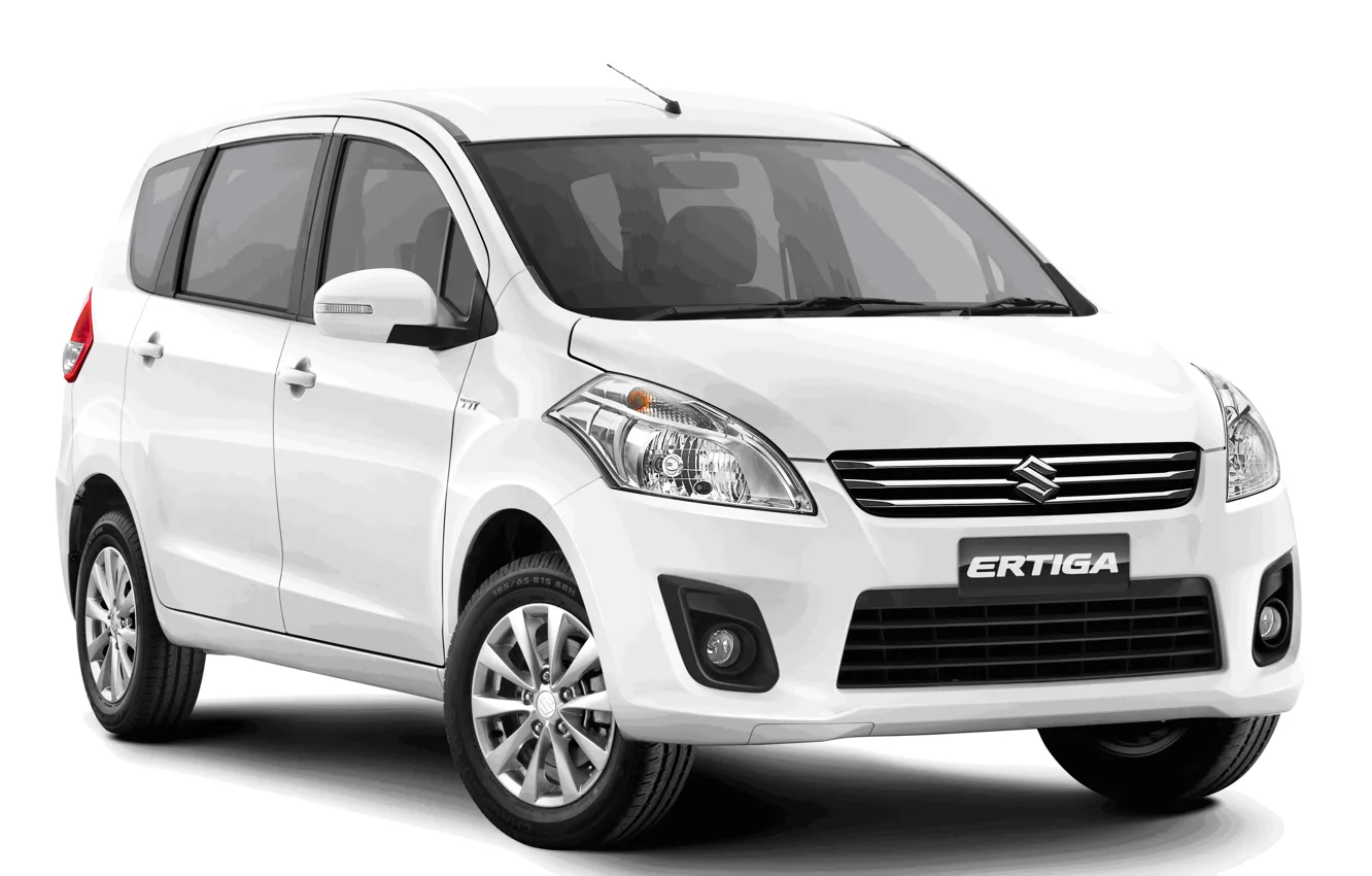 Фото обои белая, white, suzuki, сузуки, ertiga