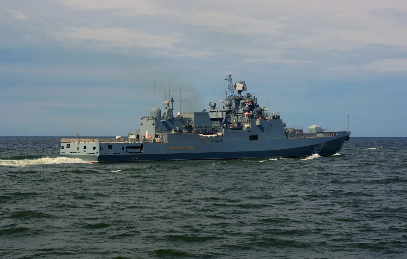 Фото обои фрегат, Адмирал Григорович, проект 11356