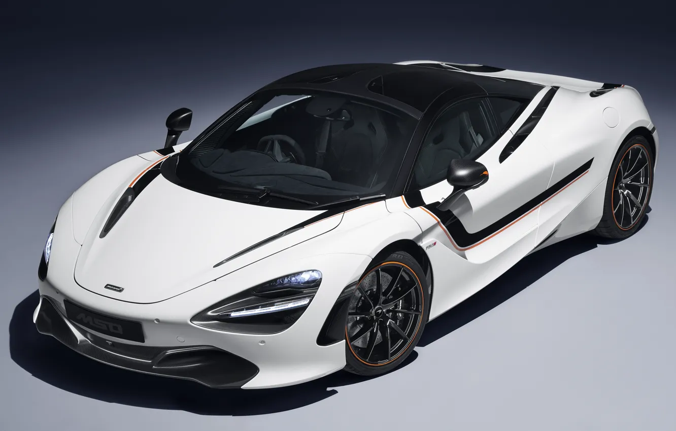 Фото обои McLaren, суперкар, 2018, MSO, 720S, Track Theme