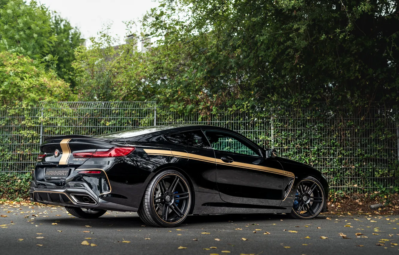Фото обои BMW, вид сзади, Manhart, 8-Series, 2019, G15, M850i, XDrive