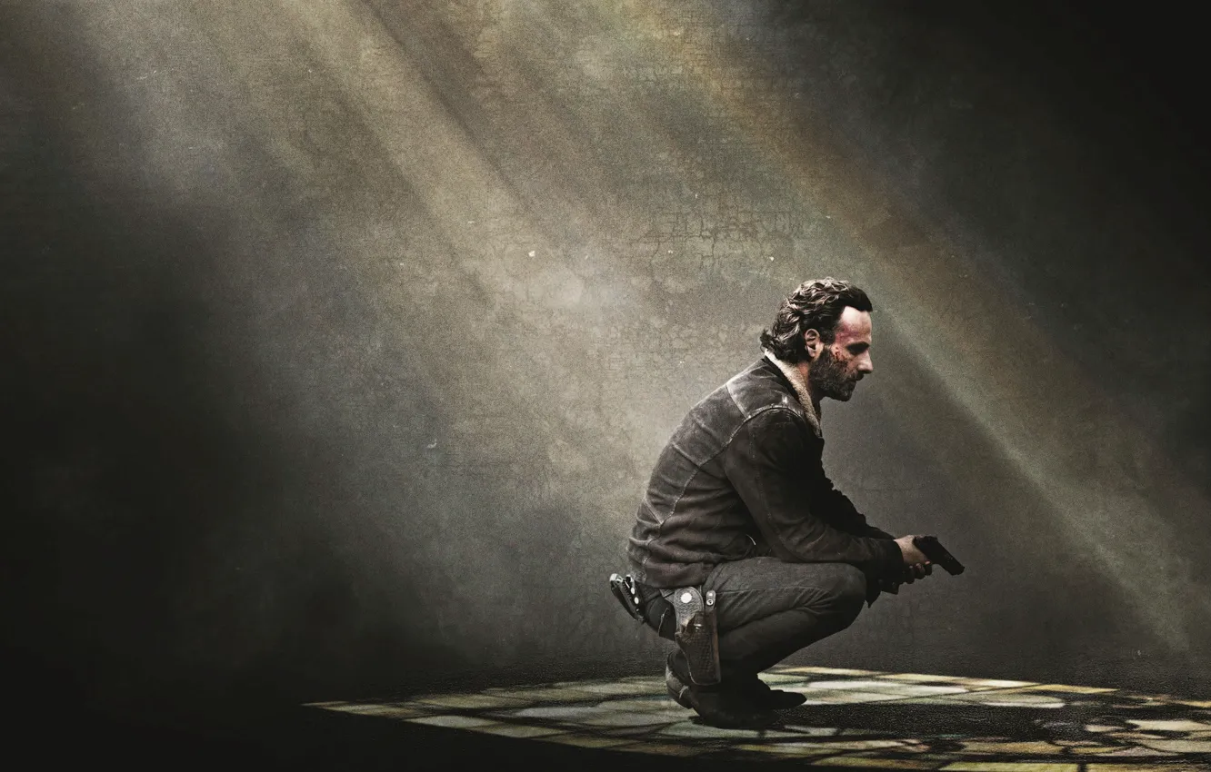 Фото обои The Walking Dead, Rick Grimes, tv-shows