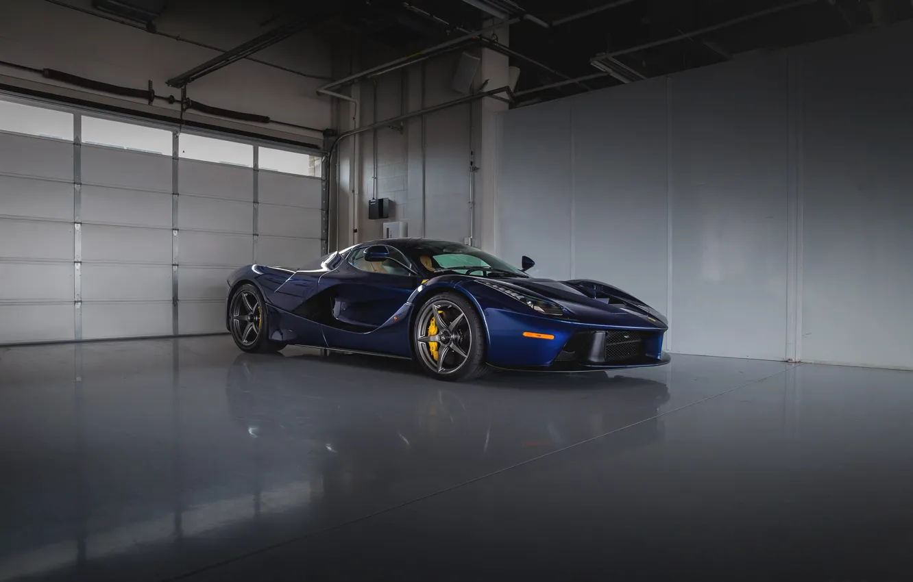 Фото обои Wheels, LaFerrari, Dark blue