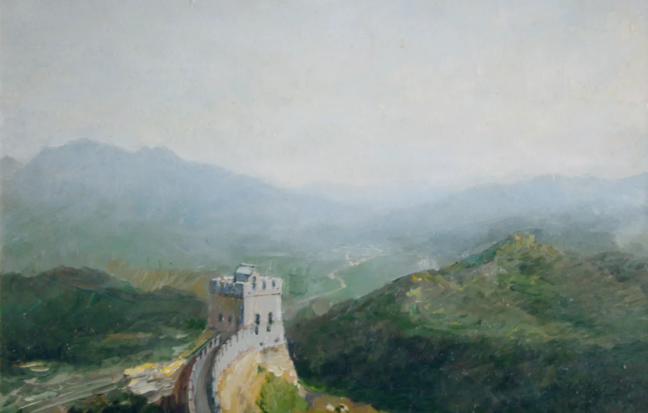 Фото обои Великая Китайская стена, Айбек Бегалин, 2007г