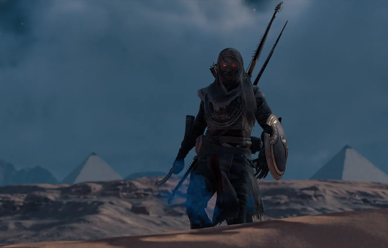 Фото обои Египет, Ubisoft, мумия, Assassin's Creed Origins