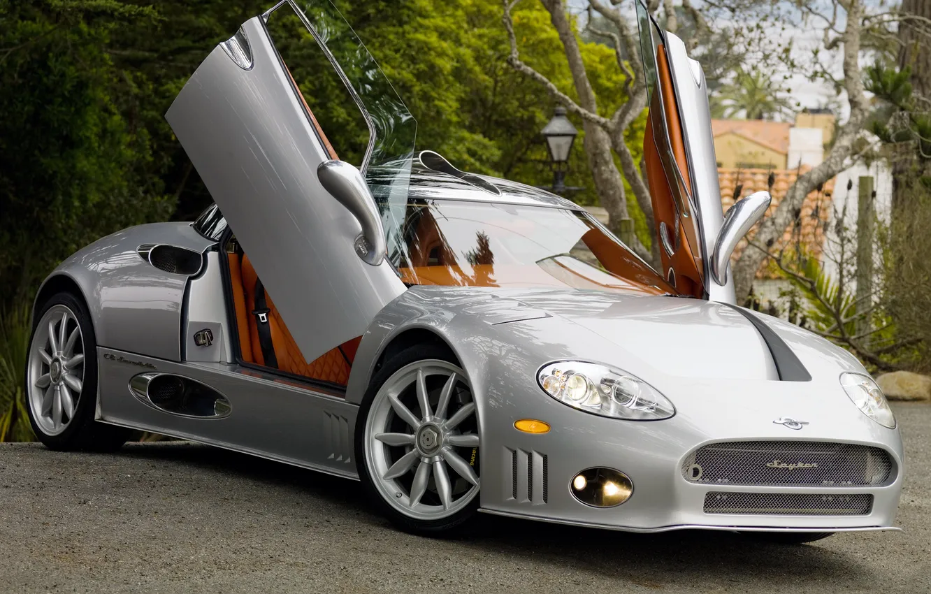 Фото обои спорткар, эксклюзив, spyker c8 laviolette