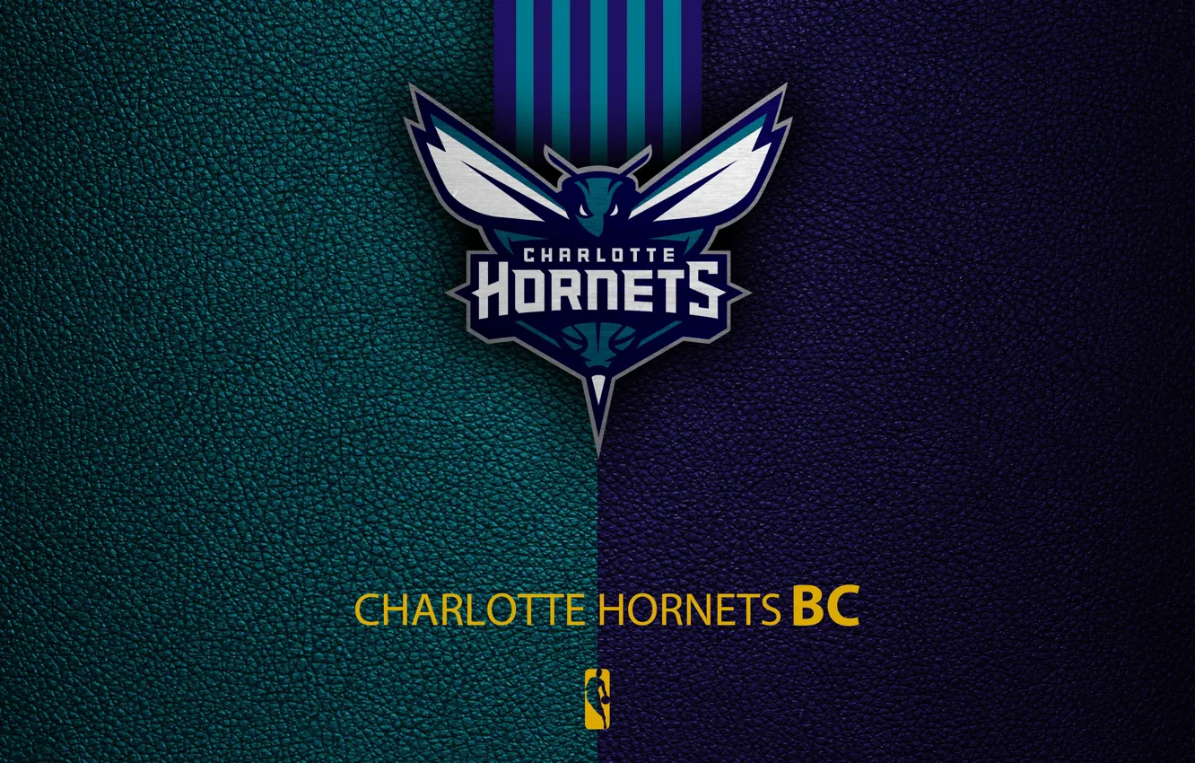 Фото обои wallpaper, sport, logo, basketball, NBA, Charlotte Hornets