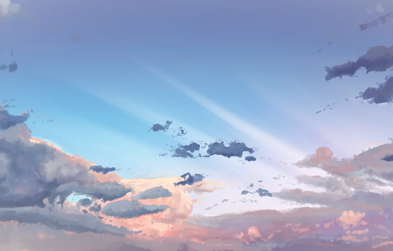 Фото обои небо, облака, by Banishment