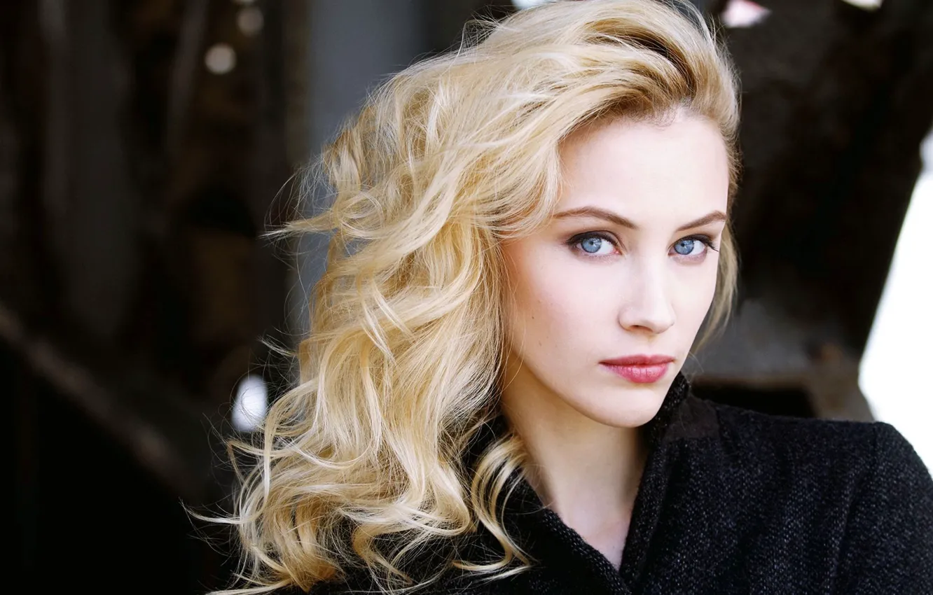 Фото обои girl, woman, blue eyes, photos, beauty, face, look, blonde