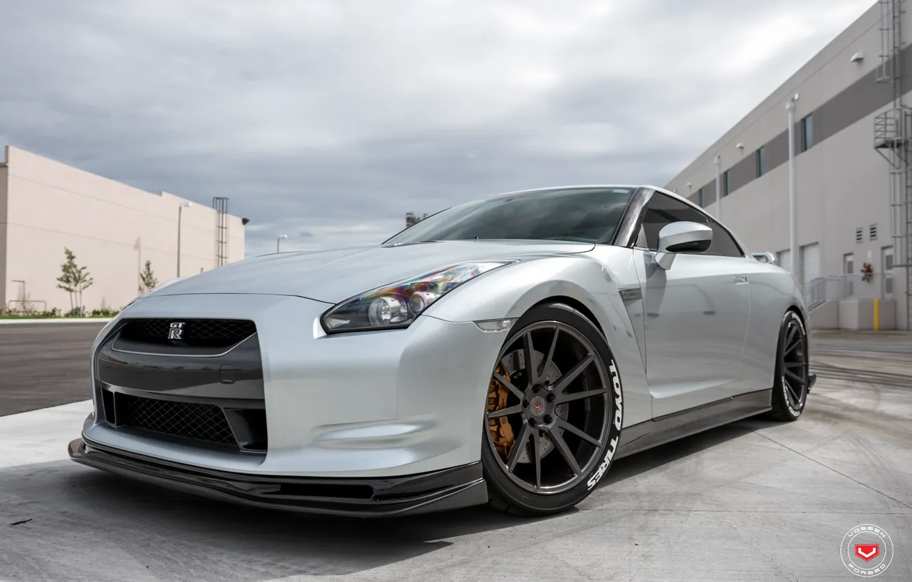 Фото обои Nissan, GT-R, Forged, R35, Vossen, VPS-301