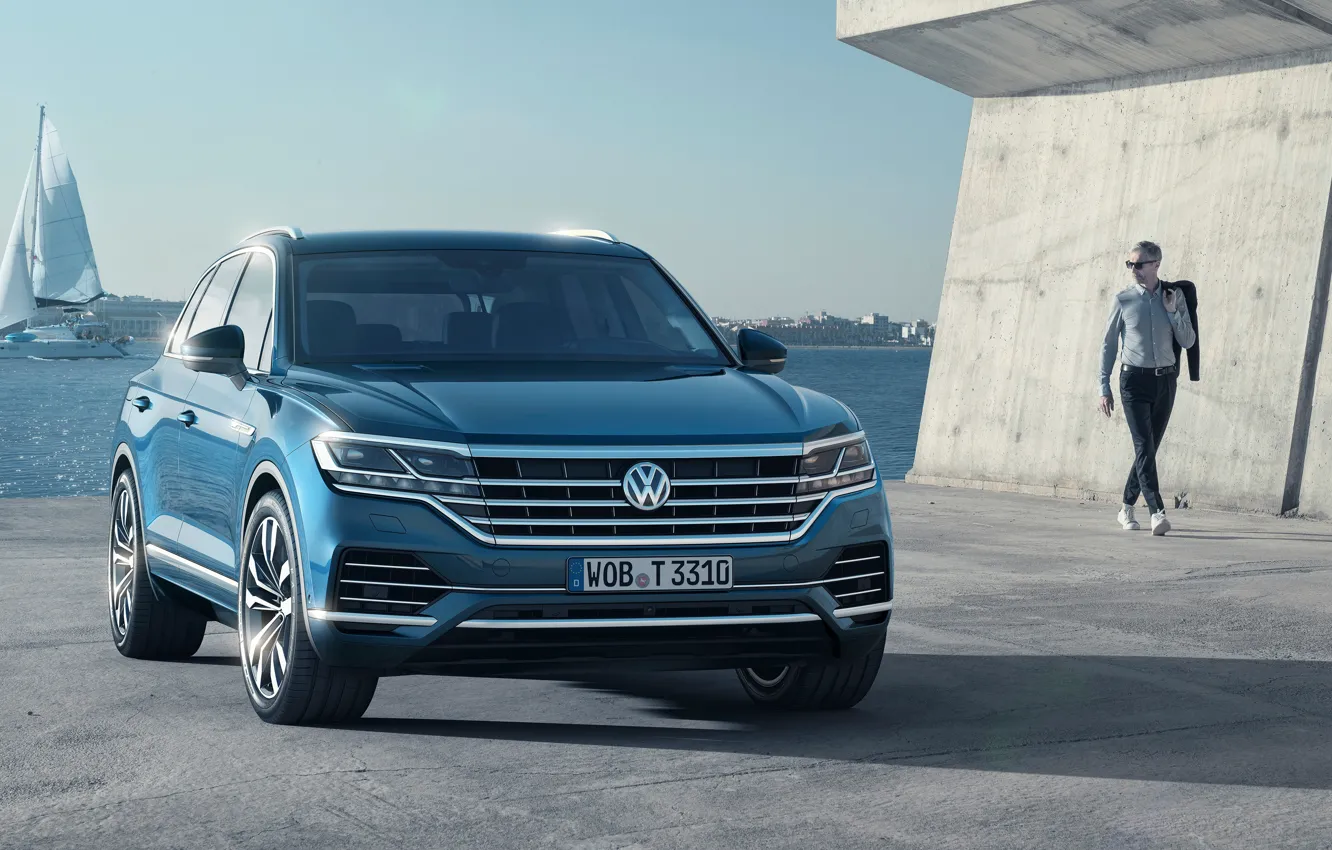 Фото обои TDI, Volkswagen, Touareg, 2018