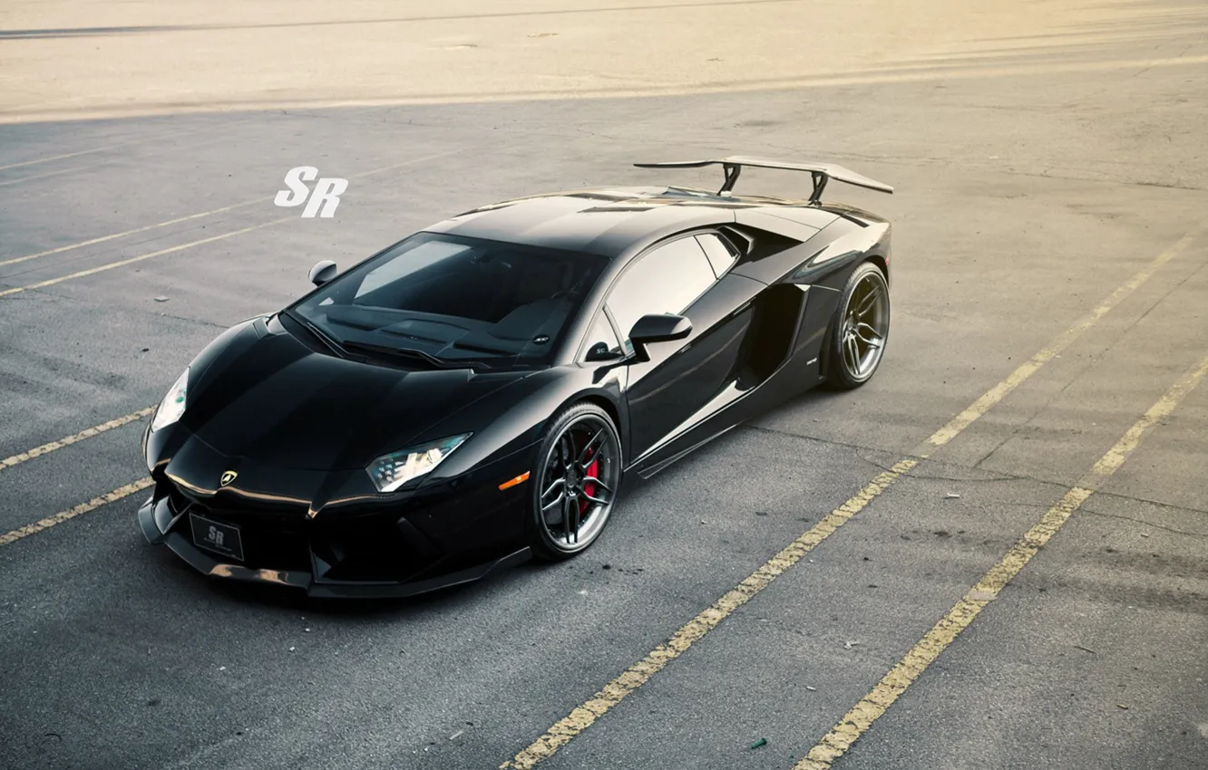Фото обои Lamborghini, Aventador, 2014, Tuned by SR Auto