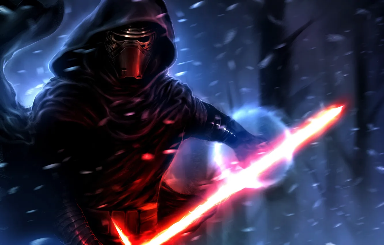 Фото обои lightsaber, sith, Star Wars: The Force Awakens, Kylo Ren, Star Wars: Episode VII The Force …