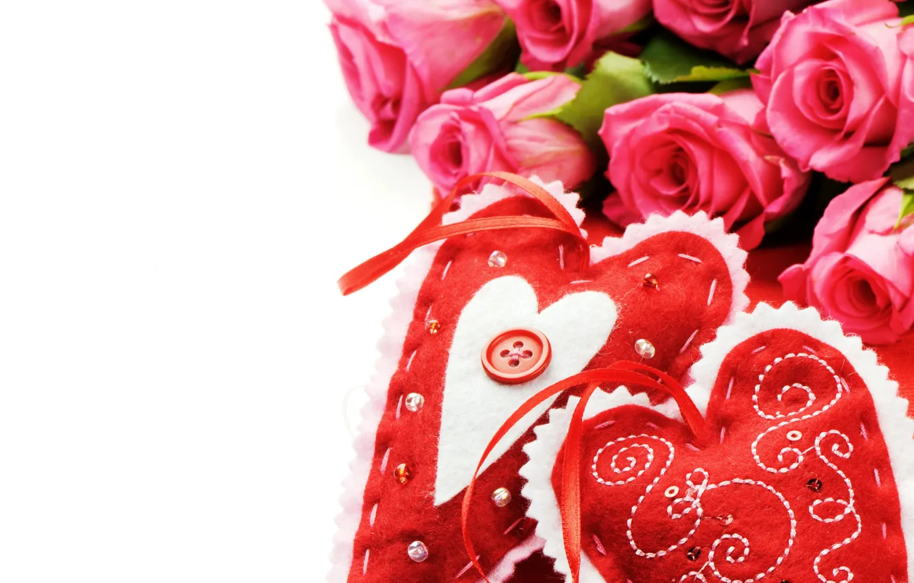 Фото обои сердце, розы, colorful, heart, beautiful, Roses, Valentines Day