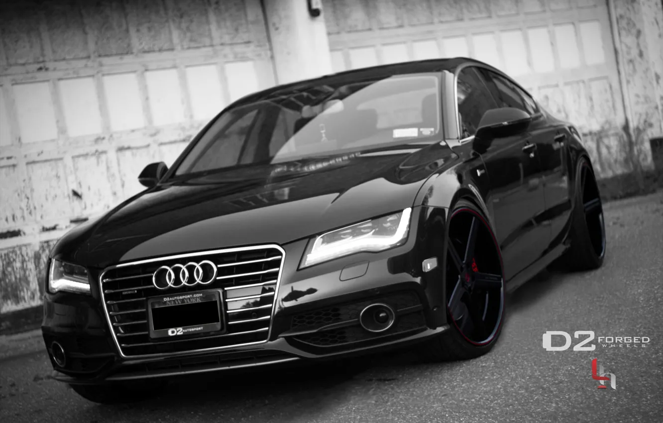 Фото обои Audi, черный