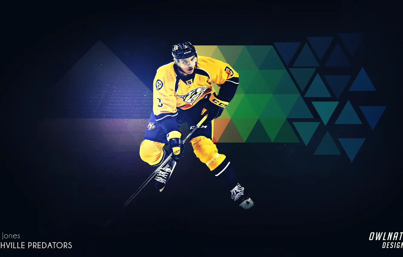 Фото обои NHL, Jones, Nashville, Hockey, Predators, Seth