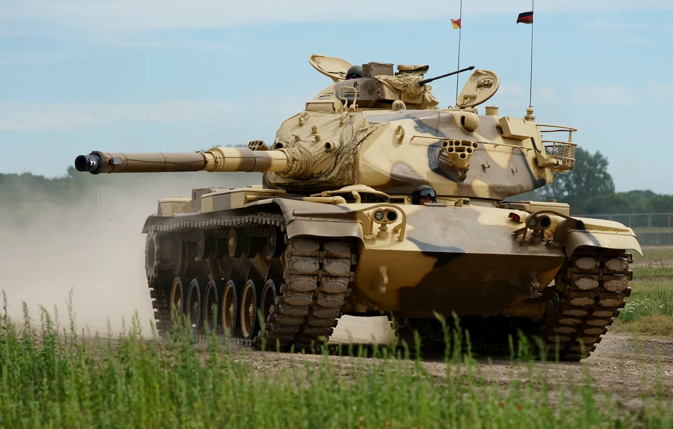 Фото обои танк, боевой, бронетехника, M60A3